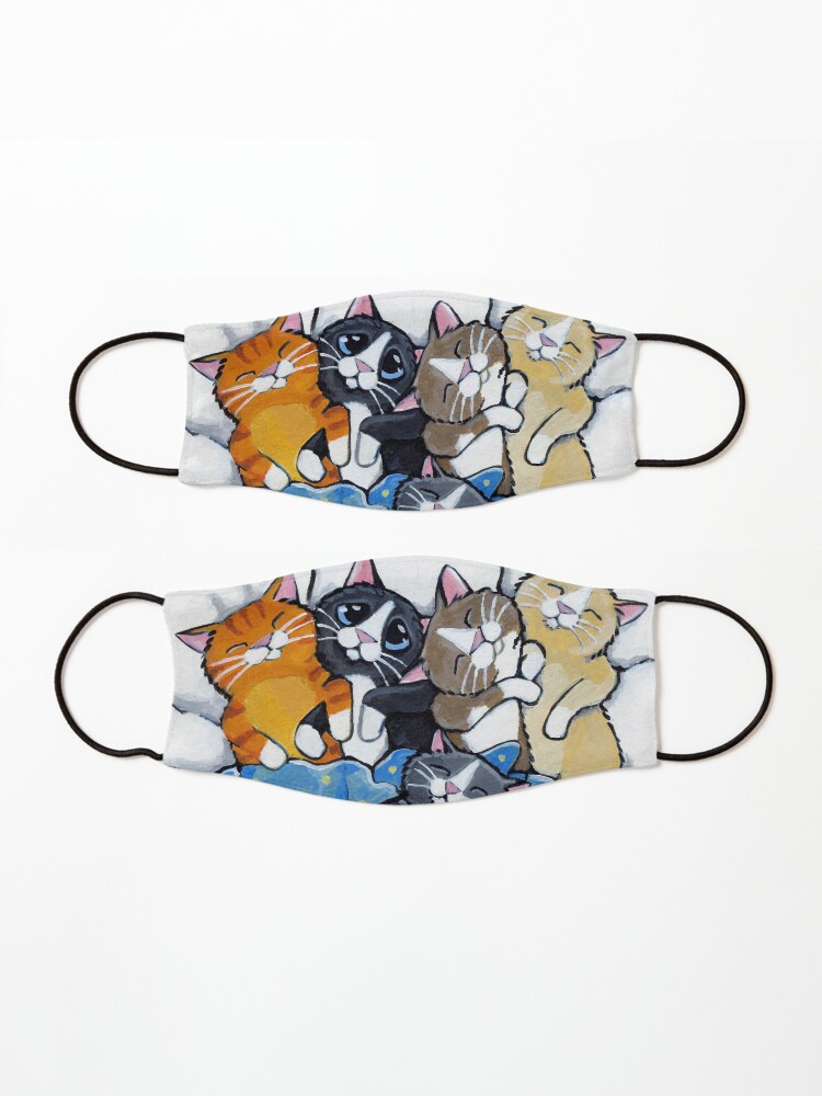 Alternate view of The Sleepover Club - Sleeping Kittens in Bed Mask
