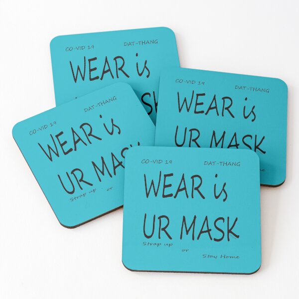 Item preview, Wear is Ur Mask designed and sold by Dat Thang Production.