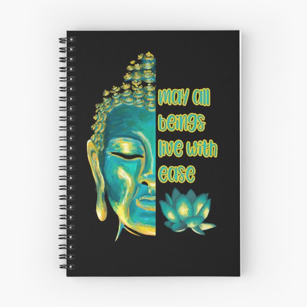 Item preview, May All Beings Live with Ease Lovingkindness Metta Buddha designed and sold by GetHoppedWV.