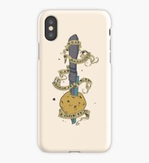 Real Badasses Eat Chocolate Chip Cookies iPhone Case