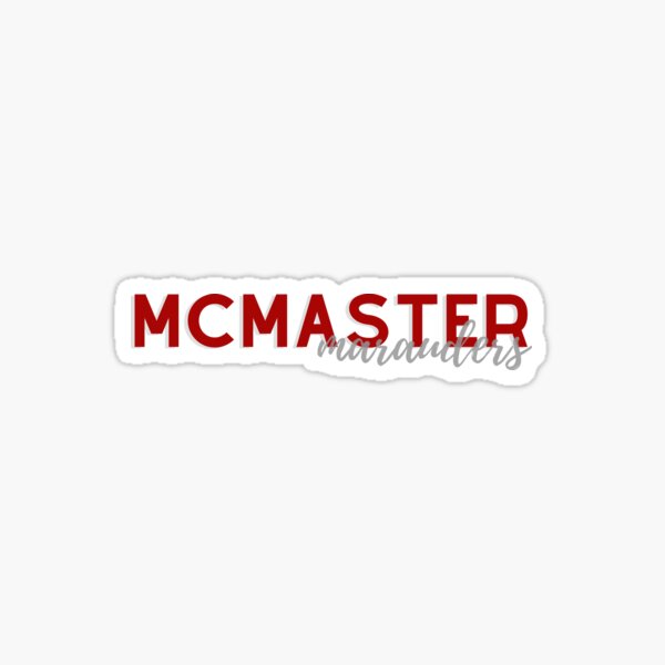 McMaster Marauders Sticker