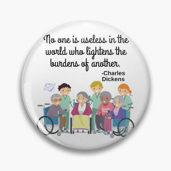 Item preview, No one is useless in the world designed and sold by Caregiverology.