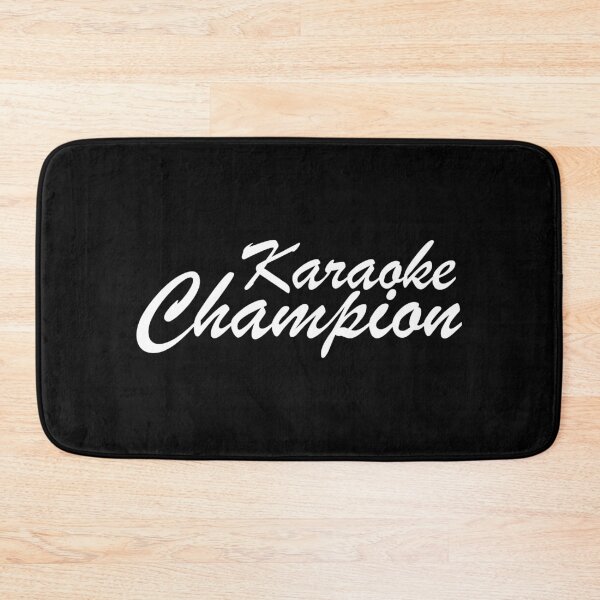 Item preview, karaoke champion white designed and sold by WilliamsGFX.