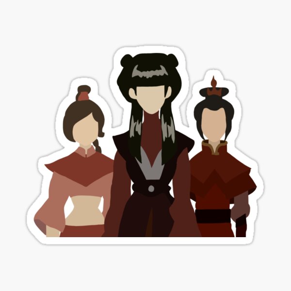 Item preview, Mai, Ty Lee, and Azula designed and sold by uneecornn.