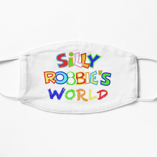 Silly Robbie's World Mask Logo Mask
