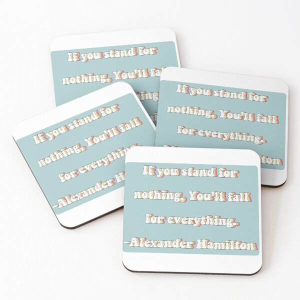 Item preview, Alexander Hamilton Quote designed and sold by Jessica Pecard.