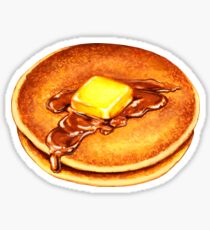 Pancakes Pattern Sticker