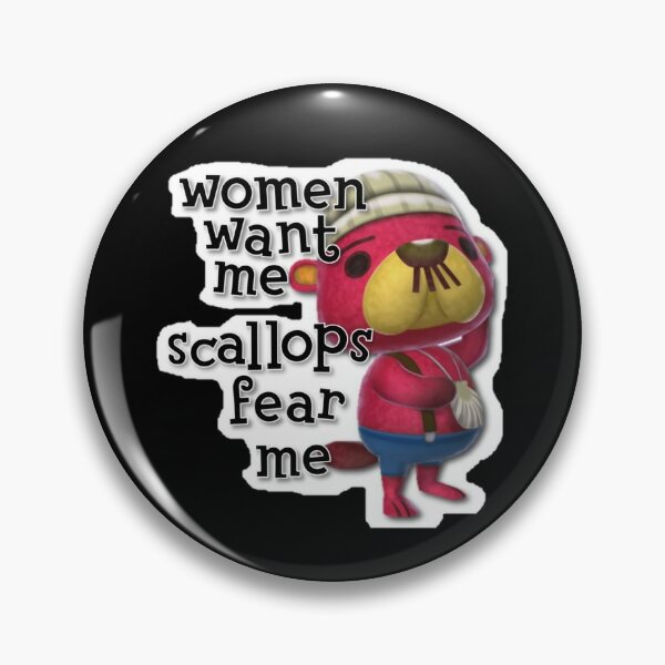 Pascal : Women want him, scallops fear him (water background pink