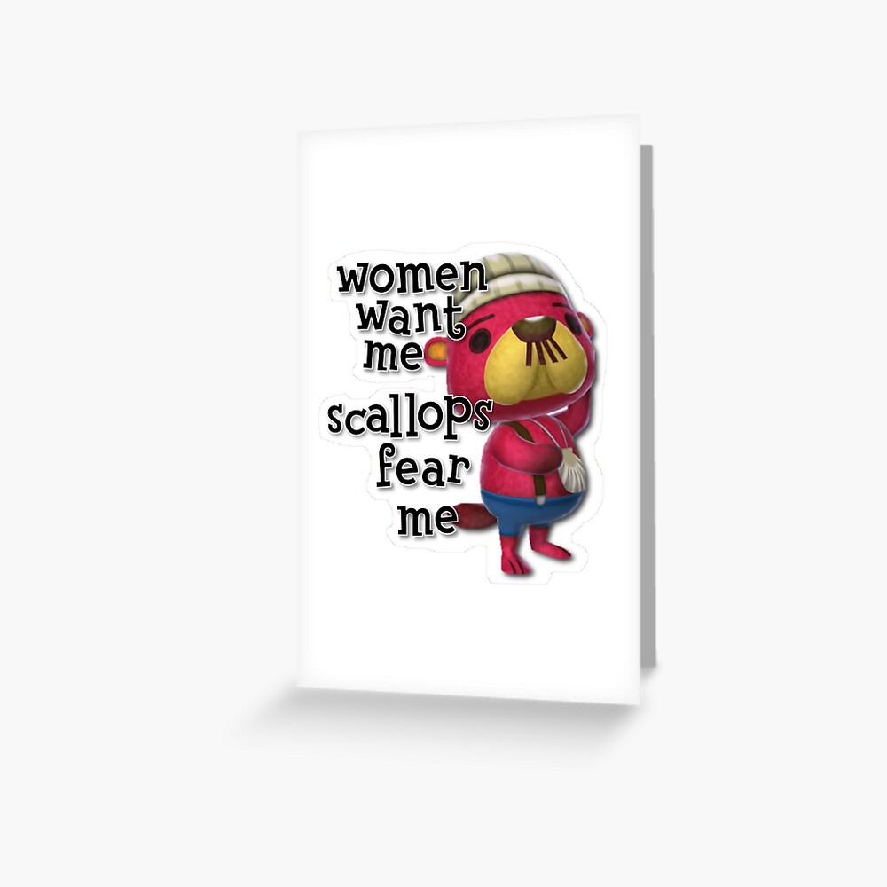 Pascal : Women want him, scallops fear him (water background pink