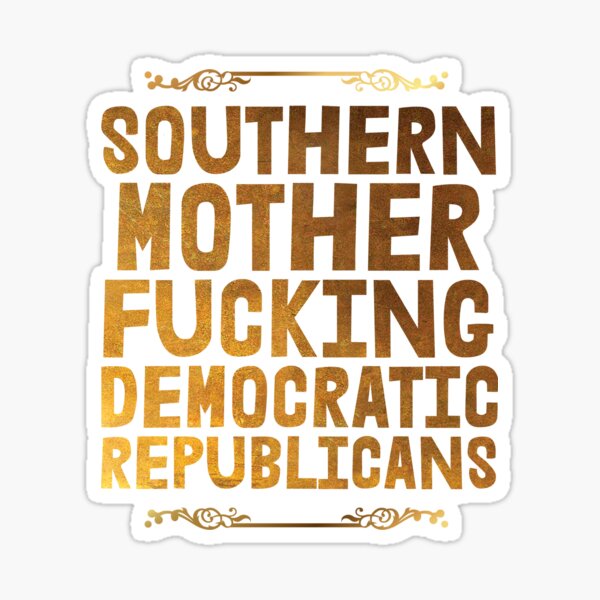 Item preview, Hamilton | Southern Mother Fucking Democratic Republicans - musical theathre designed and sold by SabriSabanah.
