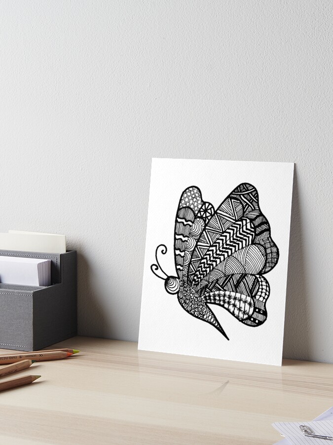 Zentangle Butterfly 