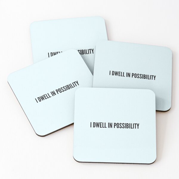 Item preview, I dwell in possibility Emily Dickinson designed and sold by yapqin2012.