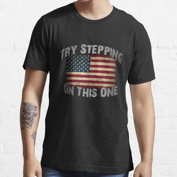 dude perfect american flag shirt