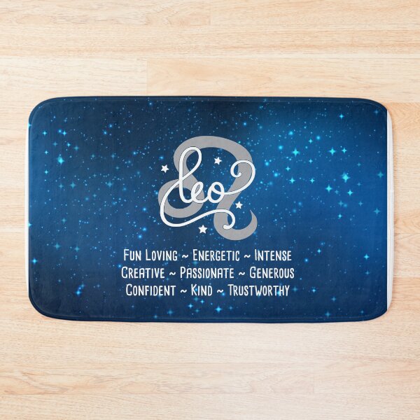 Item preview, Leo bath mat designed and sold by T-Jays Lounge.