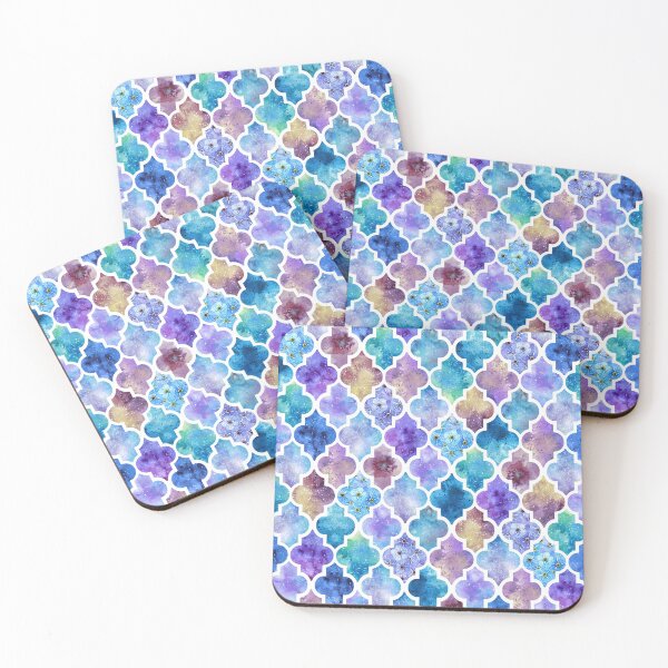 Item preview, Colorful Watercolor Moroccan Pattern designed and sold by maryedenoa.