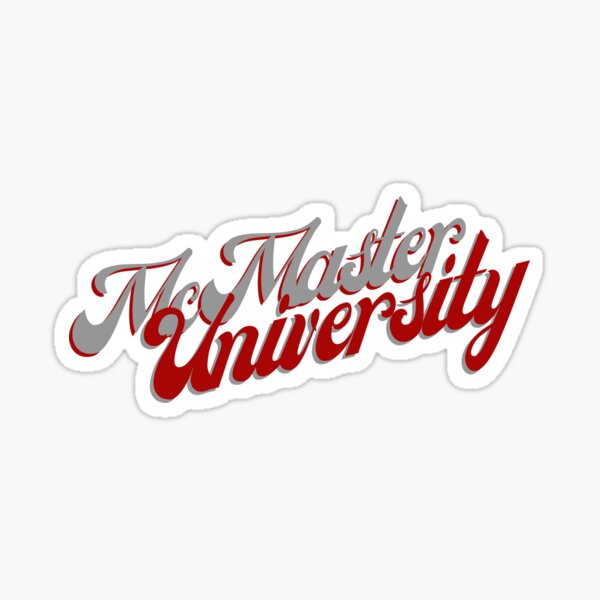 McMaster University Sticker