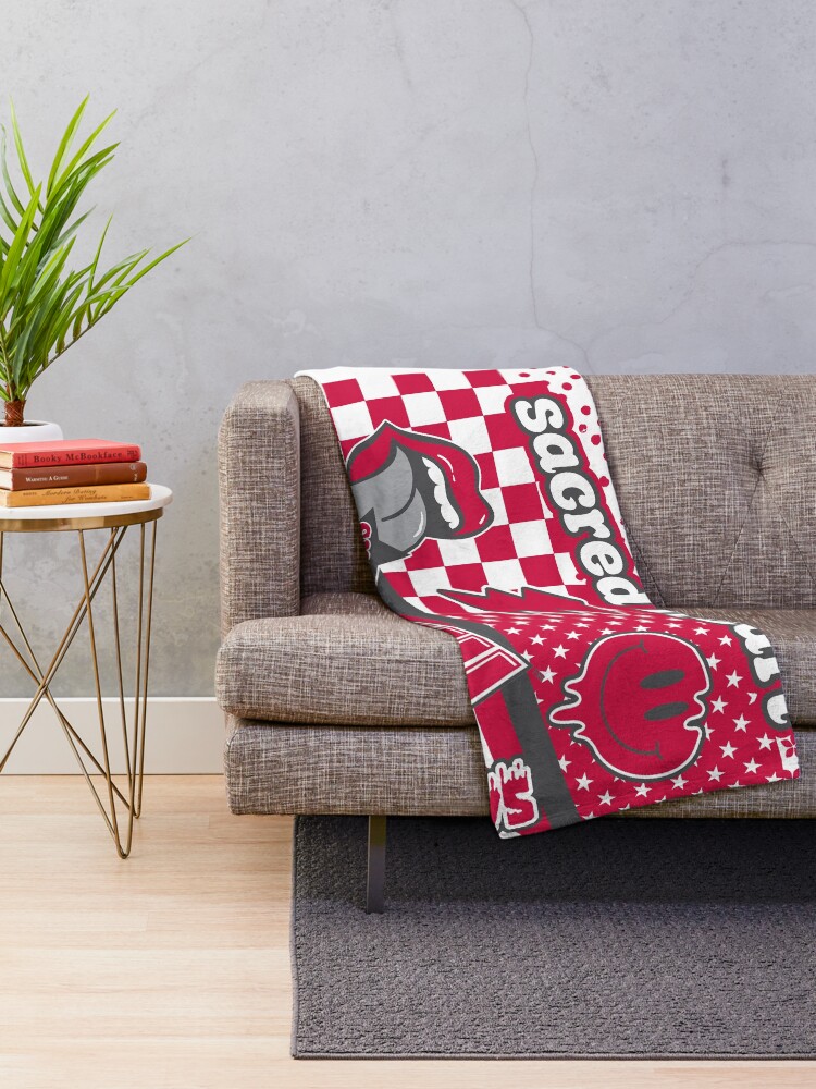 Alternate view of Sacred Heart Throw Blanket