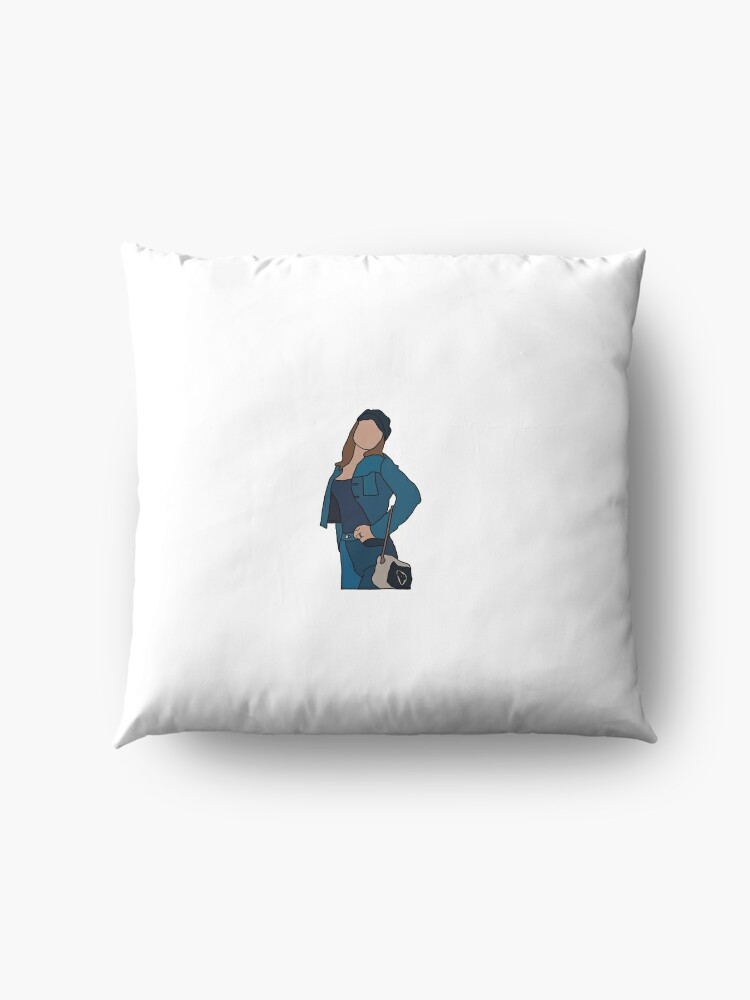  Coussin  de sol  Dessin  de forme de Millie Bobby Brown 