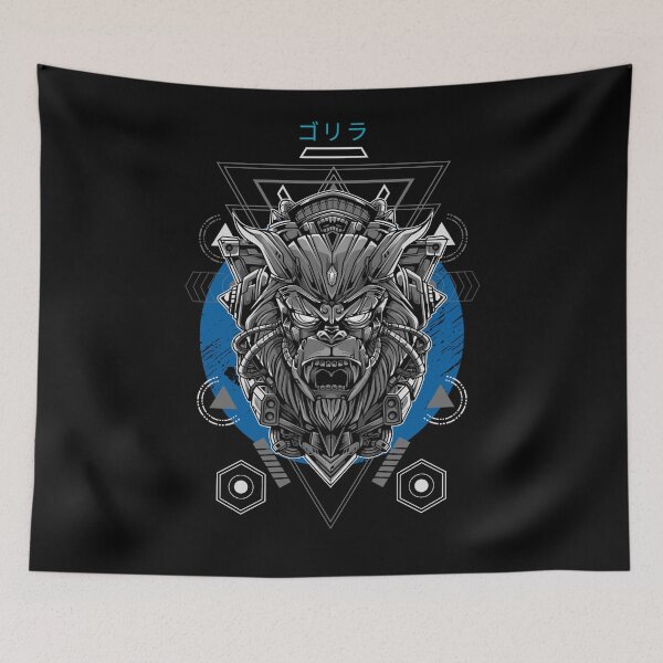 Item preview, Silver Gorilla / Urban Streetwear / Monkey designed and sold by RedBoyShop.