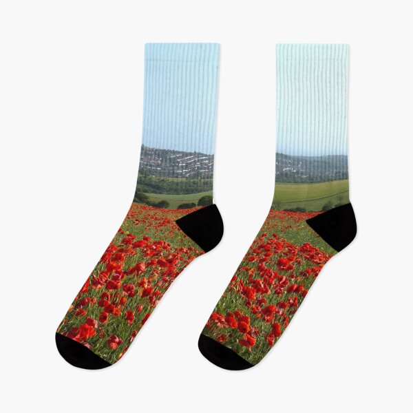Item preview, Poppy Field and Brighton designed and sold by Sue Robinson.