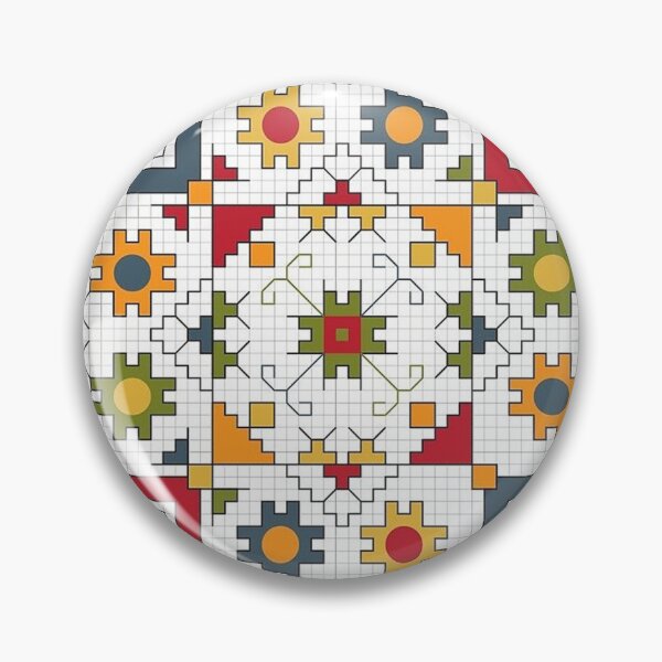 Item preview, Romanian folk design designed and sold by Romanian Traditional Motif.