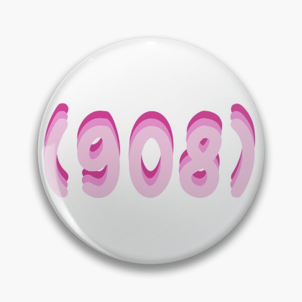 Item preview, 908 sticker designed and sold by lmkdesigns.