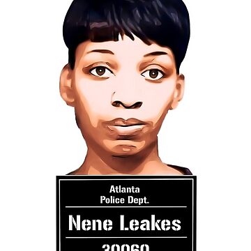 "Nene Leakes Mugshot" Sticker for Sale by gracescraftroom | Redbubble
