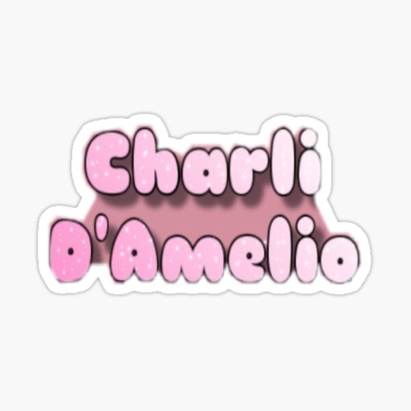 Charlie damelio Tiktok star Sticker