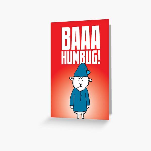 Baaa Humbug! Greeting Card