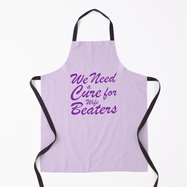 Item preview, we need a cure for wife beaters violet purple designed and sold by WilliamsGFX.