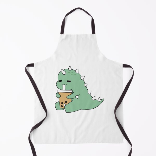 Item preview, Boba drinking dinosaur  designed and sold by Ginge297.