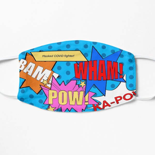 SUPERHERO Design (4/4) Flat Mask