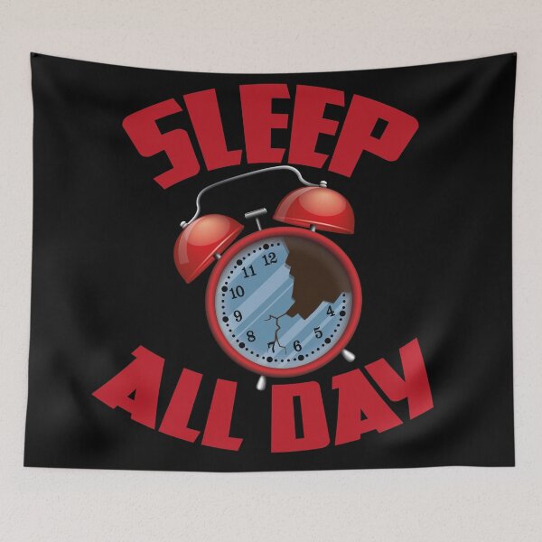 Item preview, Sleep all day designed and sold by gharbi.