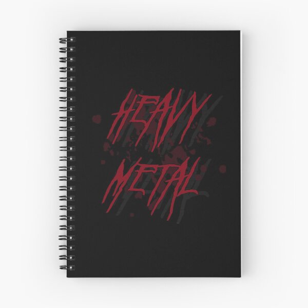 Item preview, Dark Red Heavy Metal Logo designed and sold by aurielphoenix.
