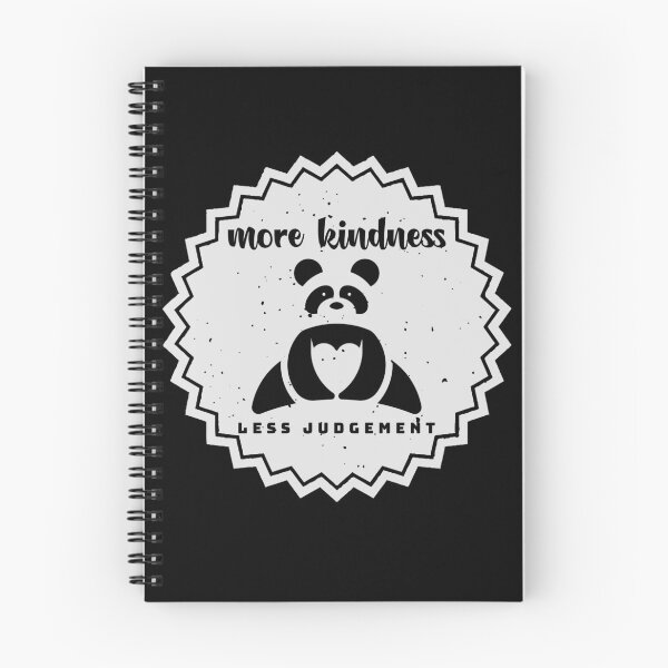 Item preview, More Kindness Less Judgement | Panda Love designed and sold by DeliriousSteve.