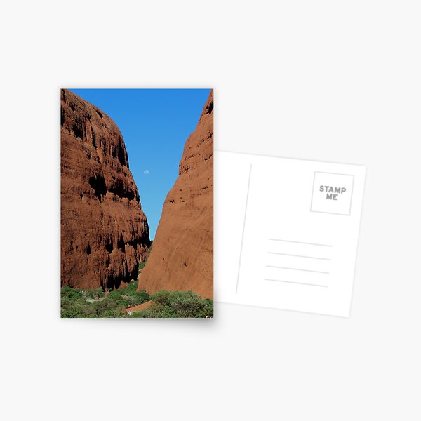 Item preview, Kata Tjuta walk...and moon designed and sold by Gaylene Norton.