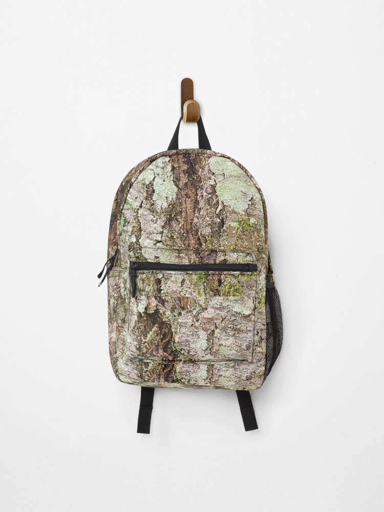 Thumbnail 1 of 3, Backpack, Tree Bark camo pattern designed and sold by RKSDesigns.