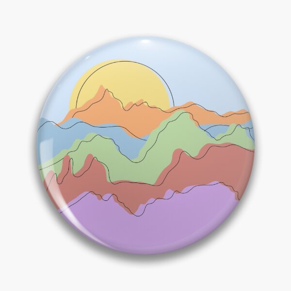 Item preview, Abstract Mountains designed and sold by cre8todon8.