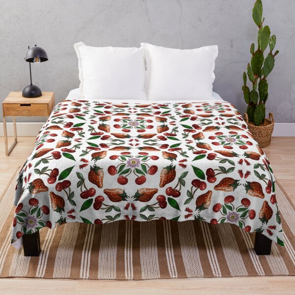Item preview, Strawberries and cherries! designed and sold by StudioCorvid.