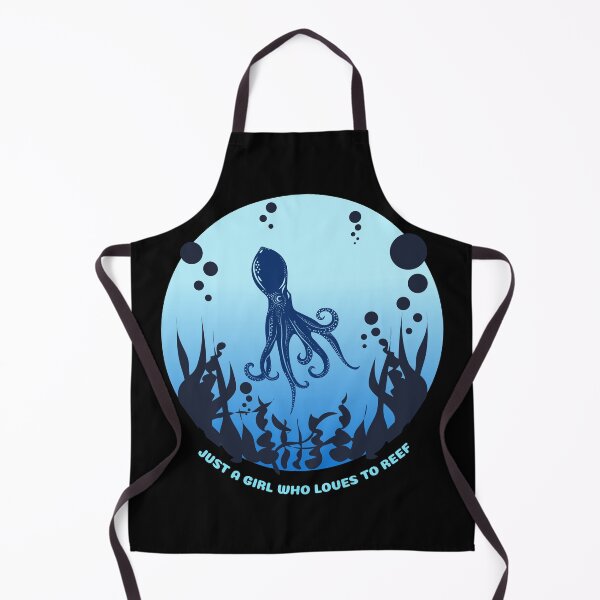Item preview, Cute Just a Girl Who Loves to Reef design designed and sold by LadySaltwater.