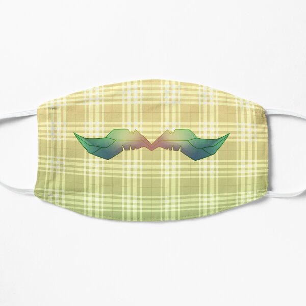 Leafeon Mustache Flat Mask