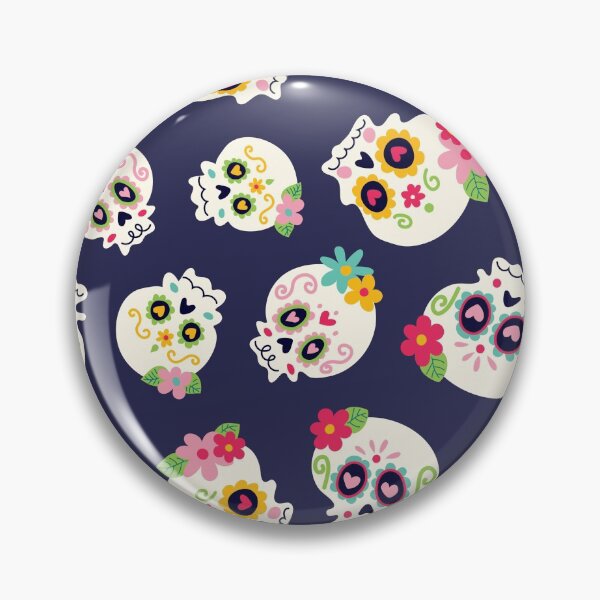 Item preview, Sugar Skulls Toss designed and sold by AllyArtDesigns.