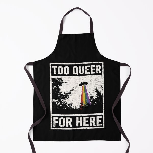 Item preview, Too Queer For Here  designed and sold by Sinjy.