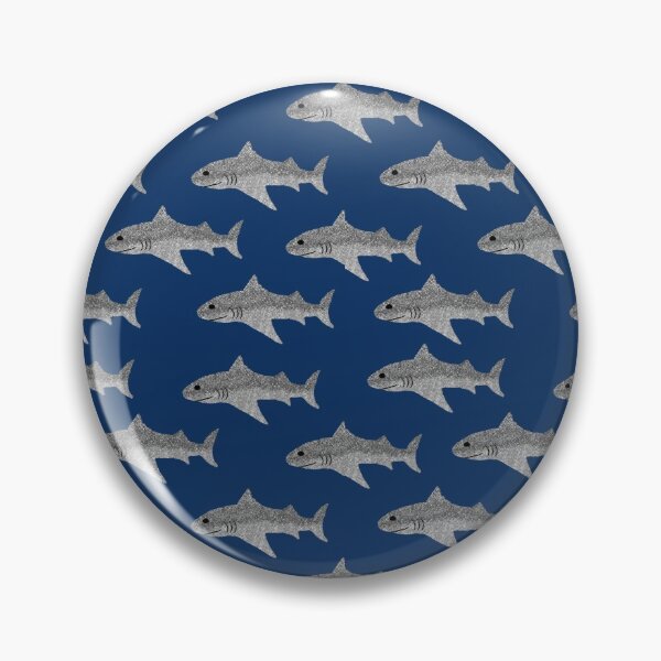 Item preview, Shark Pattern designed and sold by Quick Brown Fox Canada.
