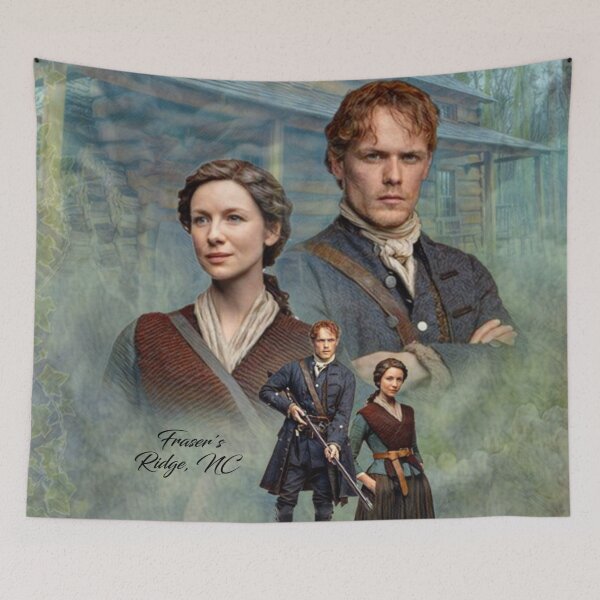 Item preview, Jamie and Claire Fraser/Frasers Ridge, NC designed and sold by Sassenach616.