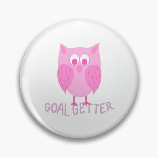 Item preview, Goal Getter Pink Owl designed and sold by katecreatespng.