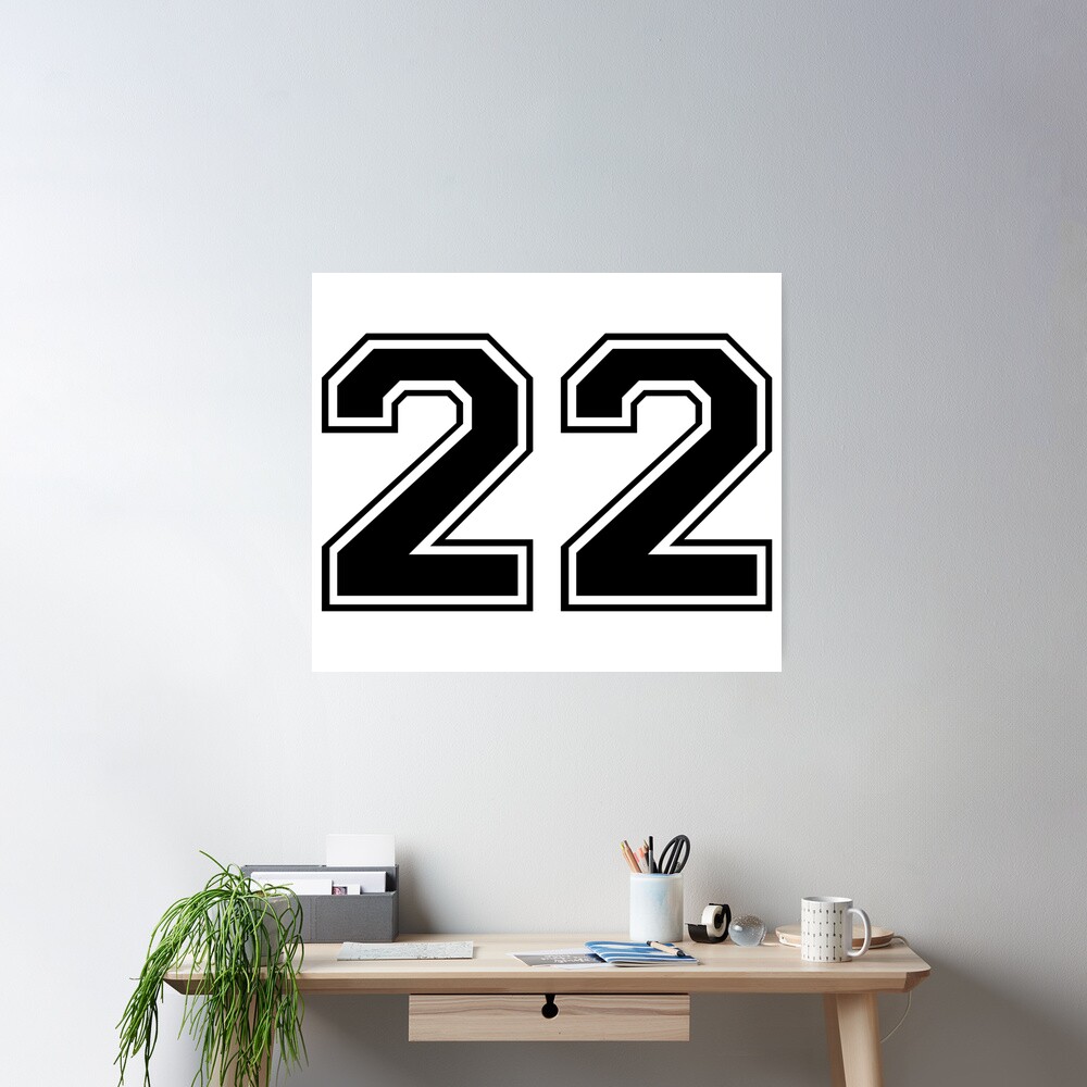 22 Number Twenty-Two 