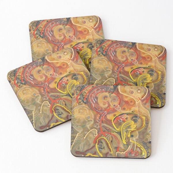 Item preview, Always blaming each other abstract painting designed and sold by D4li98.