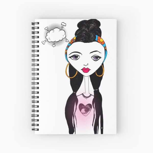 La Flor II Spiral Notebook