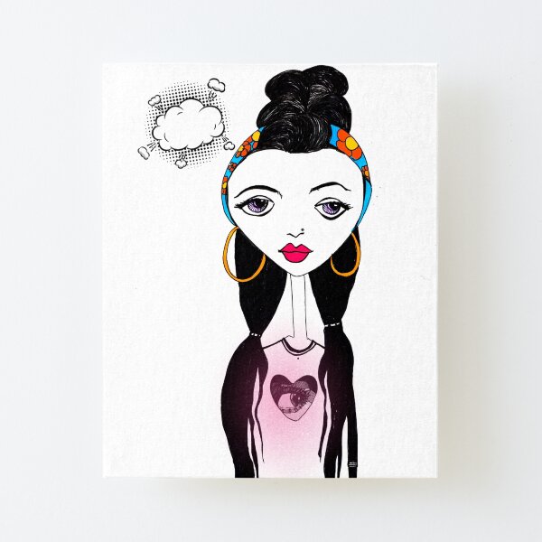 La Flor II Canvas Mounted Print